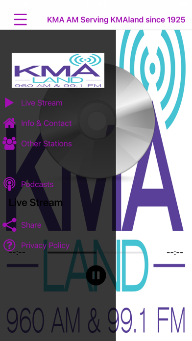KMA 960 AM Screenshot