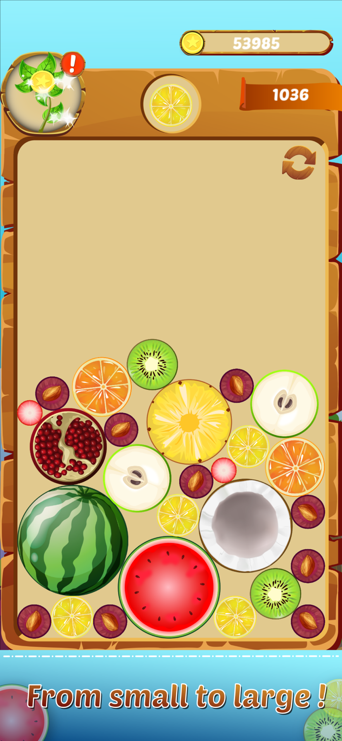 Fruit Merge - A Fun Drop Game