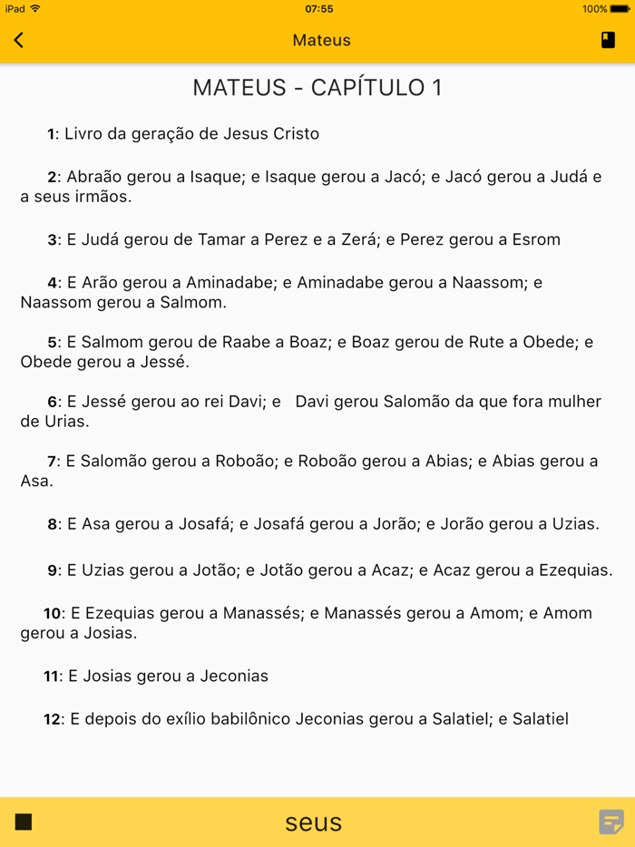 App Bíblia Sagrada com Áudio