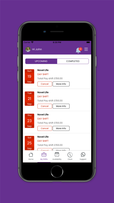 Delight Supported Living Screenshot