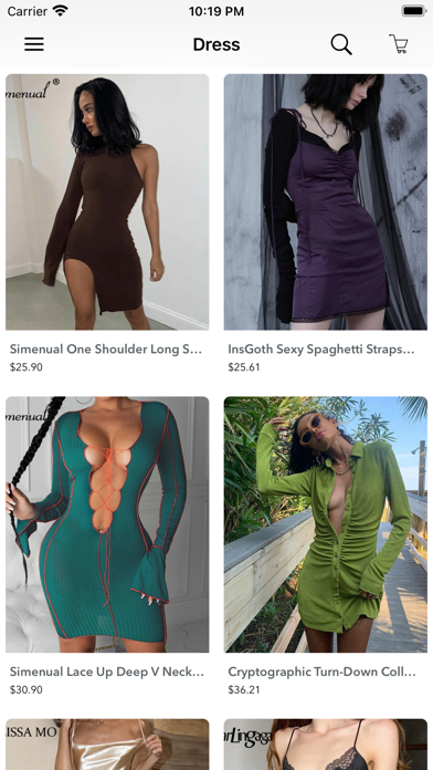 S-7XL Plus Size Clothing Shop Screenshot