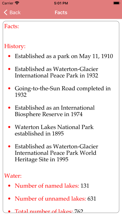 Glacier-National-Park Screenshot