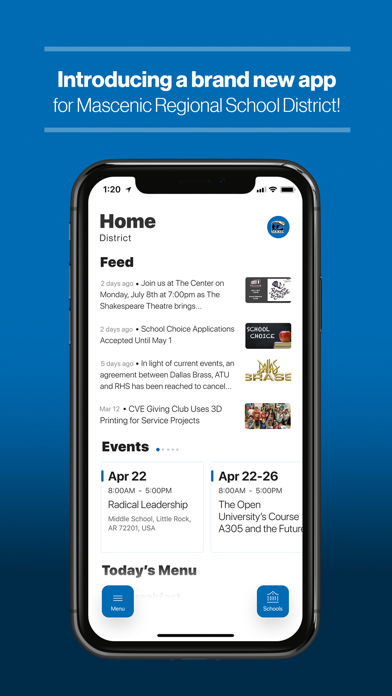 Mascenic School District Screenshot