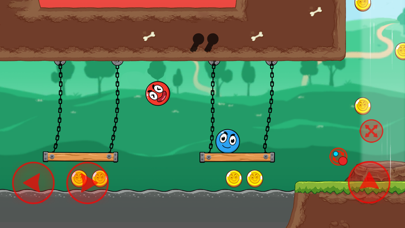 Red and Blue Ball Screenshot