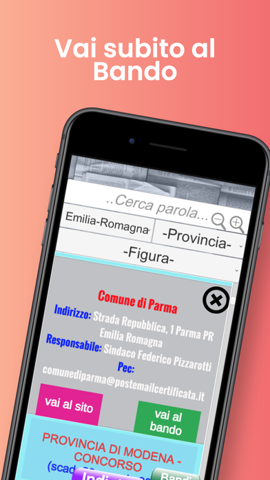 Screenshot #2 pour Avviso concorso -Tutti i bandi
