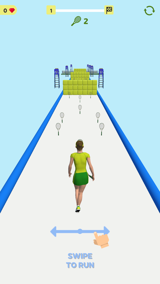 #1. Racket Run (iOS) 由: Engin Ulukurtlar
