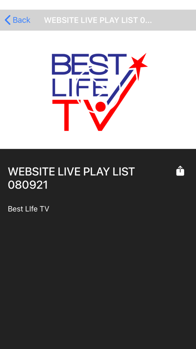 Best Life TV Network Screenshot