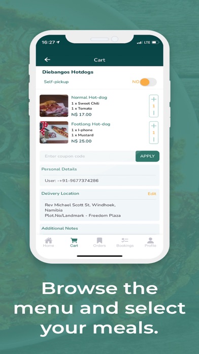 Dely: Takeaway Food Screenshot