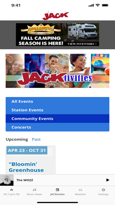 94.7 Jack FM Screenshot
