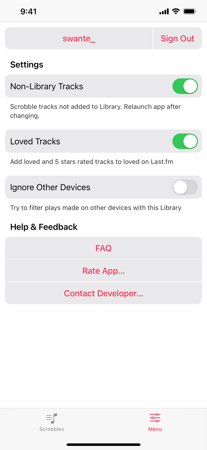 QuietScrob – Last.fm Scrobbler