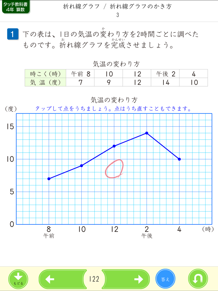 タッチ教科書 小学４年算数【スクール版】