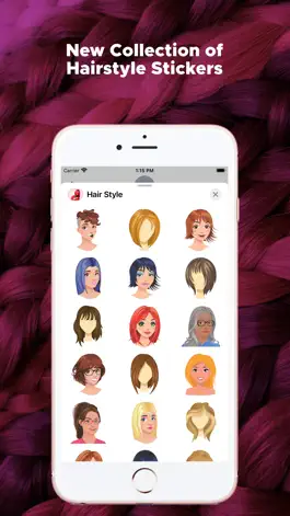 Game screenshot Hairstyle Emojis apk