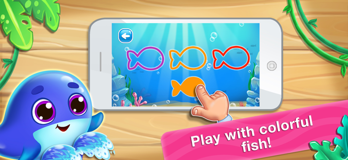 Games for learning colors 2 and4