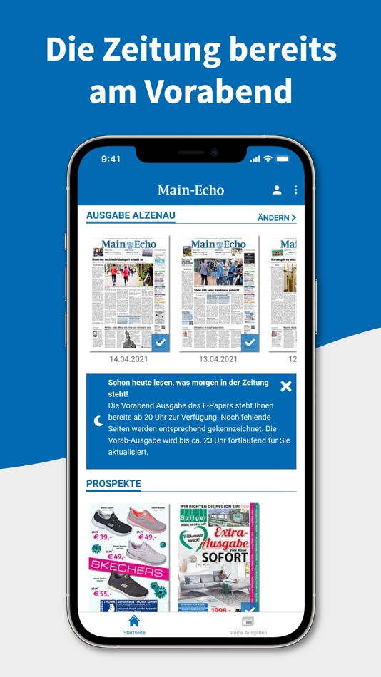#4. Main-Echo E-PAPER (iOS) 由: Verlag und Druckerei Main-Echo GmbH & Co. KG