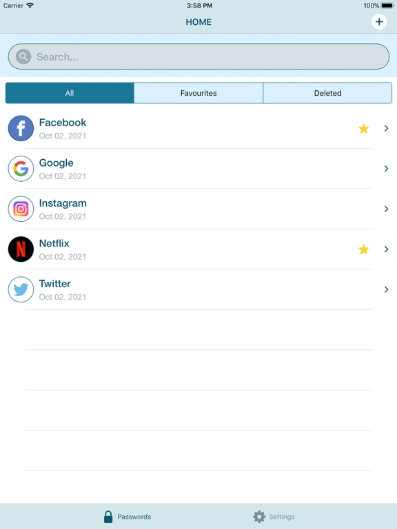 Screenshot #4 pour Password Mini