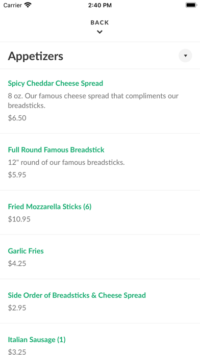 Pasta Market Screenshot