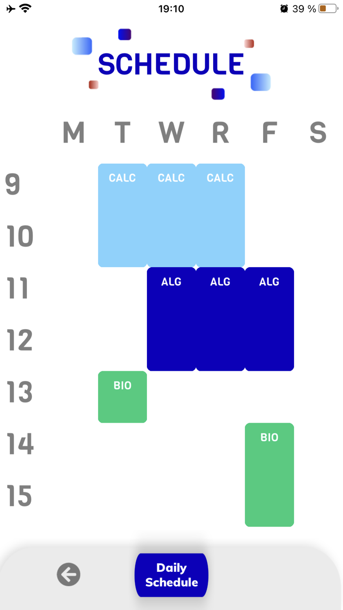 Atherio Generate Schedules