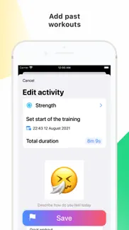 plan-trainings and activities iphone screenshot 4