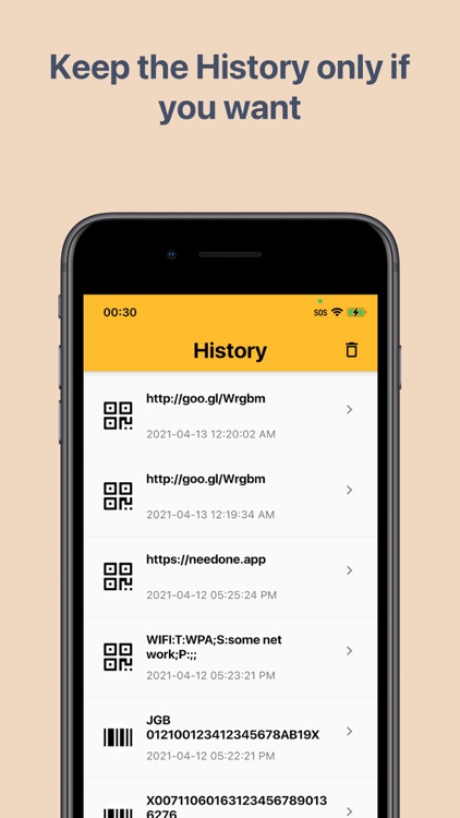 Barcode and QR code Reader
