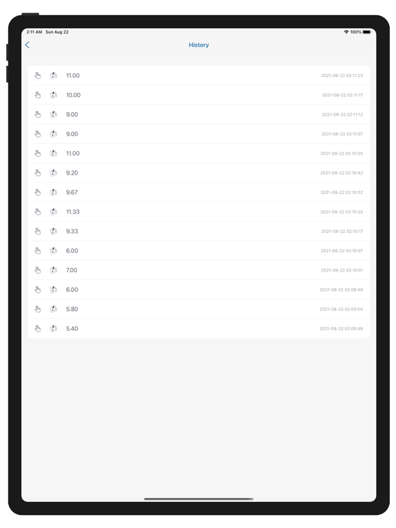 CPS Test - clicks per second iPad screenshot 4 - Productivity app