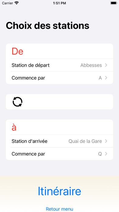 Métro RER de Paris Screenshot