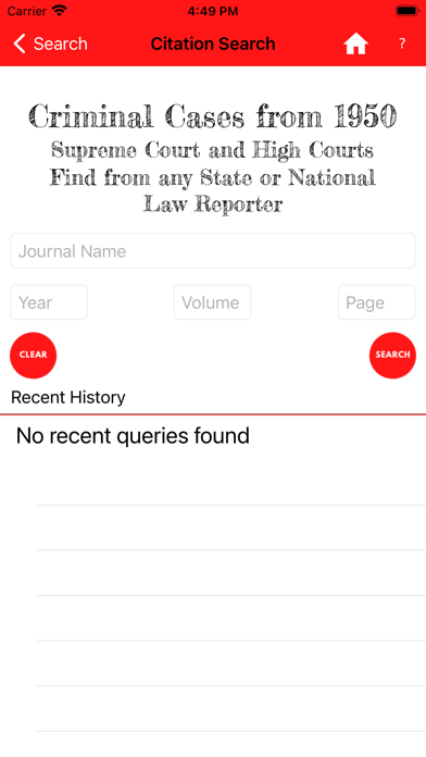 Indian Criminal Law Reporter Screenshot