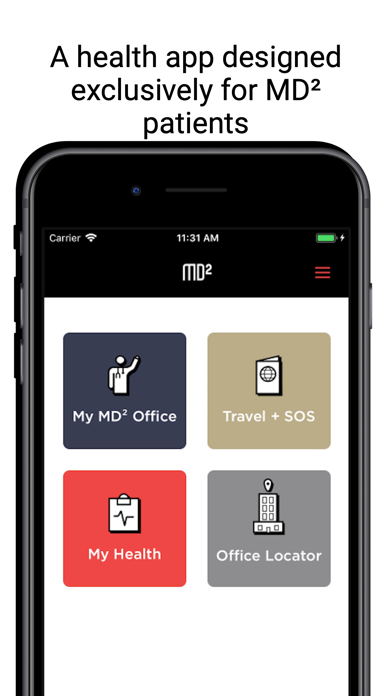 MD² Health Screenshot
