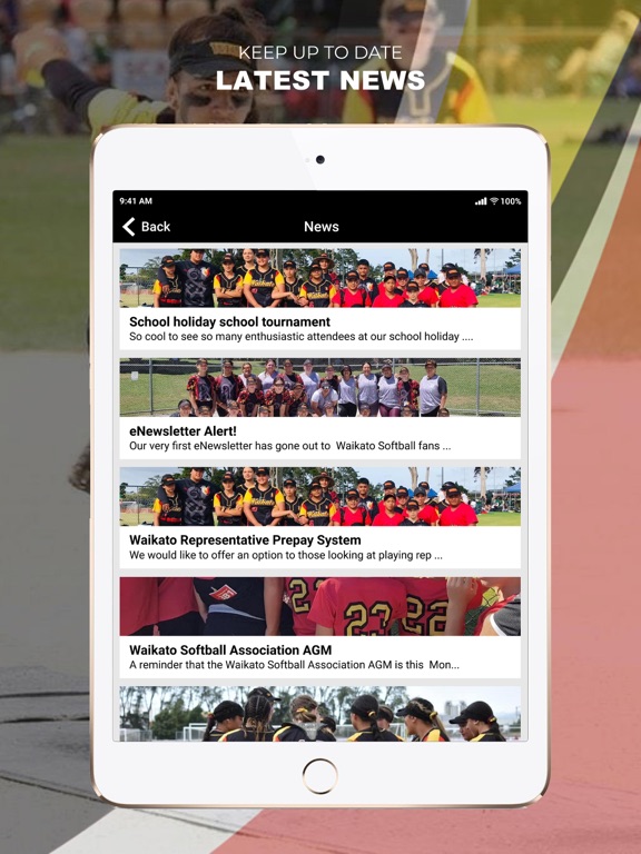 Screenshot #5 pour Waikato Softball