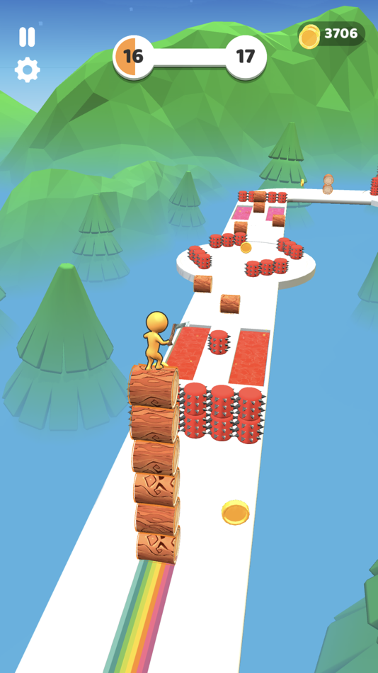 #3. Wood Stacker! (iOS) 由: Kahraman Bingol