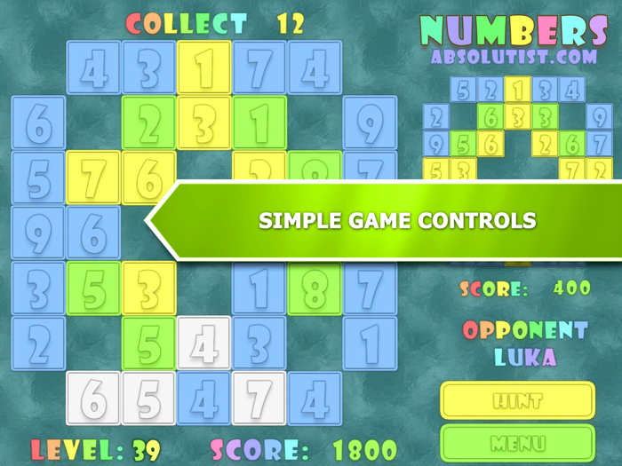 Numbers Logic Puzzle Game