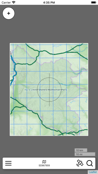 Yorkshire Dales Map Screenshot