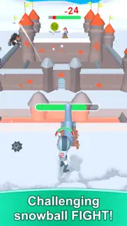 fort castle snowball cannon iphone screenshot 2