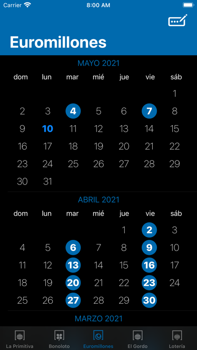 LotoMovil Screenshot