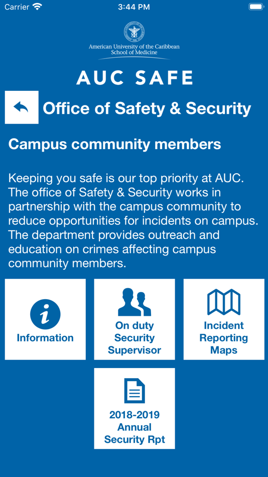 #7. AUC Safe (iOS) 由: AMERICAN UNIVERSITY OF THE CARIBBEAN, INC.