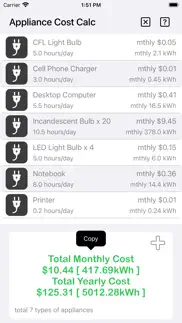 appliance cost calculator plus problems & solutions and troubleshooting guide - 3