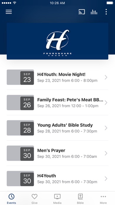 Hillside Church - Reno APP Screenshot