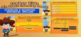 Game screenshot Cowboy Grade 4 Learning Games hack