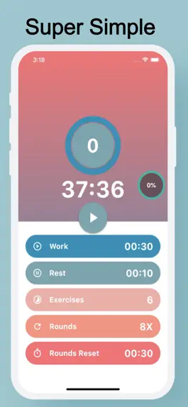 Game screenshot Tabata Timer for Workout mod apk