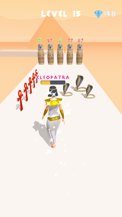 Cleopatra Run Screenshot