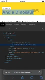 web inspector iphone screenshot 1