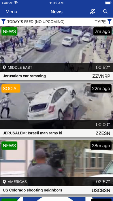 News Exchange Screenshot