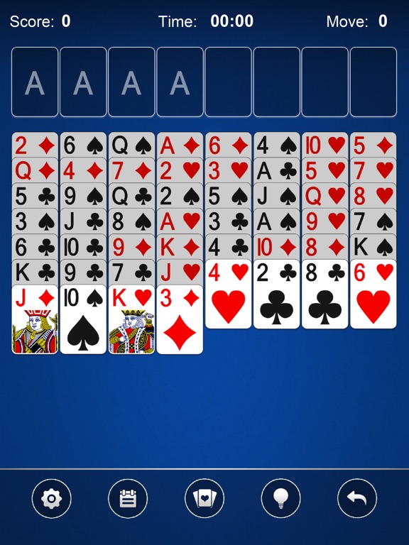 Freecell Solitaire by Mintのおすすめ画像1