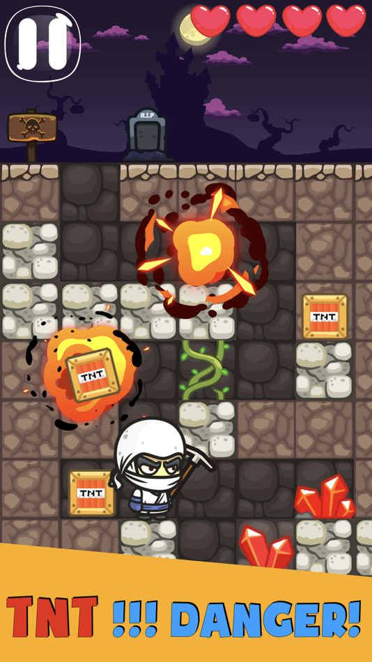 #2. Dig Deeper - block miner (iOS) 由: MOBASO