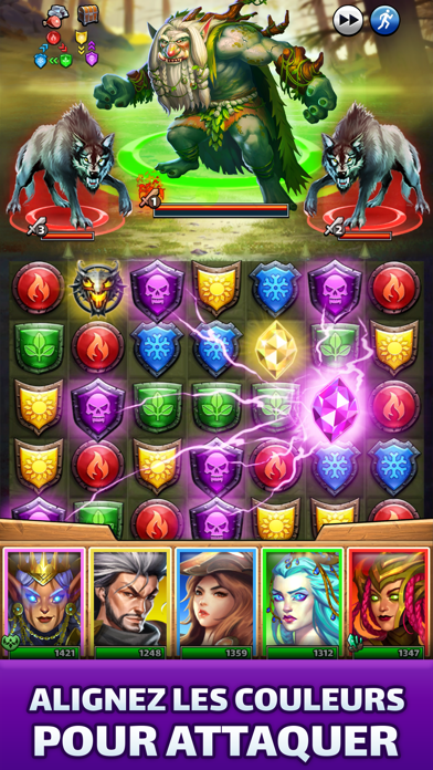 Screenshot #1 pour Empires & Puzzles: Match-3 RPG