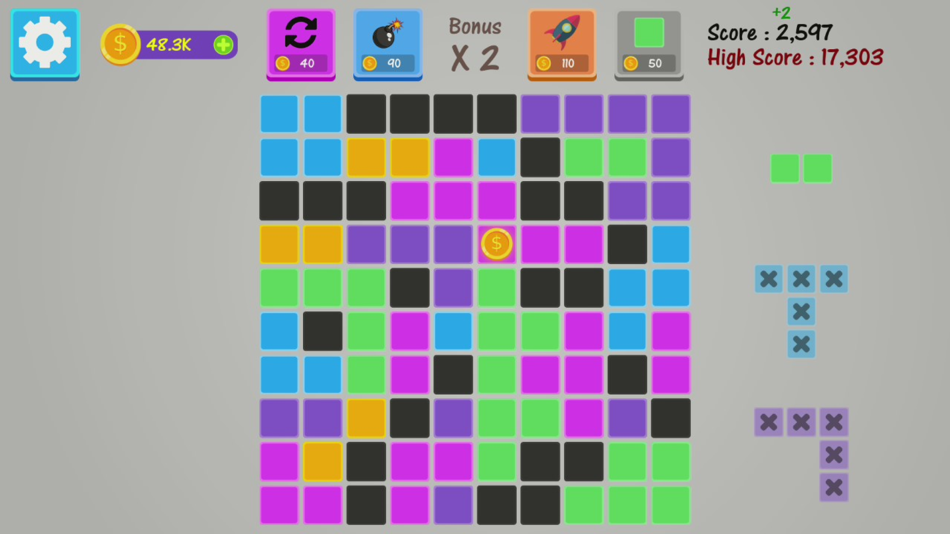 #8. Block Puzzles Color (macOS) Podle: osama ezeldin