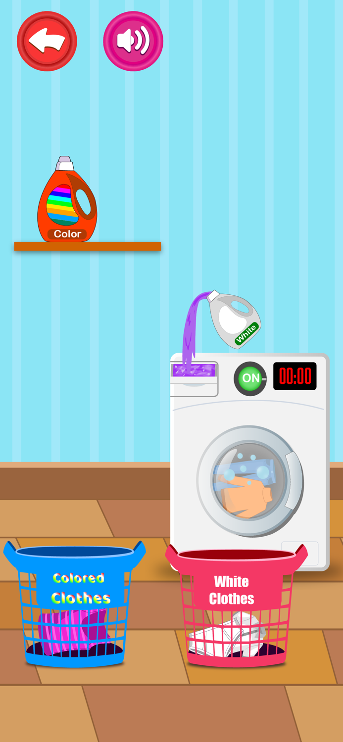 Glitter Dress Coloring Game