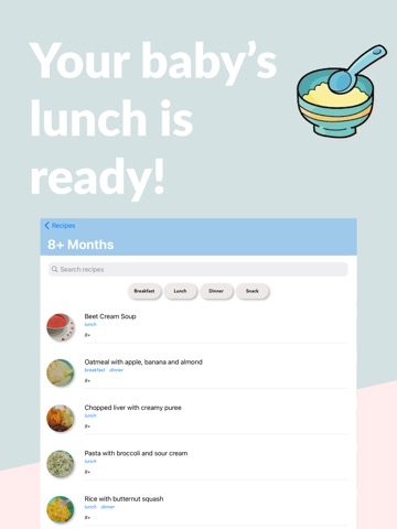 Baby Solids Food Trackerのおすすめ画像1
