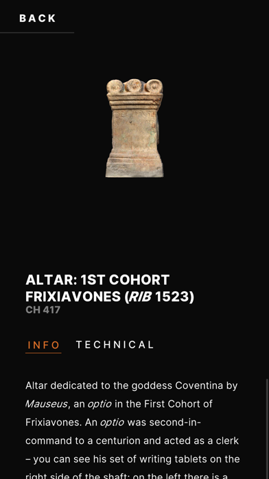 Clayton Virtual Museum Screenshot