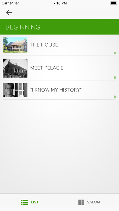 Amoureux House App Screenshot