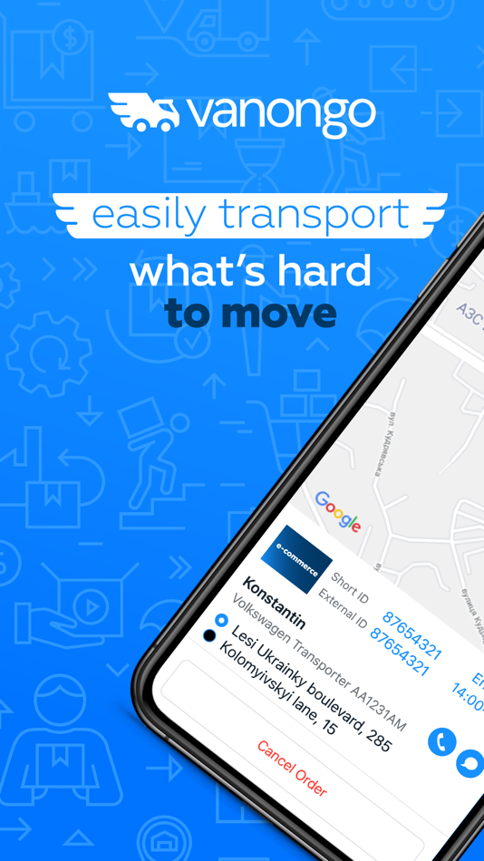 #1. VanOnGo (iOS) By: VanOnGo Eastern Europe OU